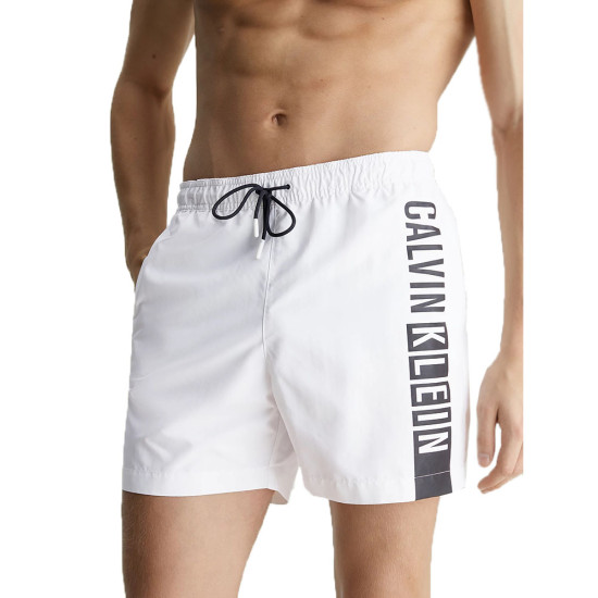 Calvin Klein Ανδρικό μαγιό Medium Drawstring-Graphic Swimming Shorts